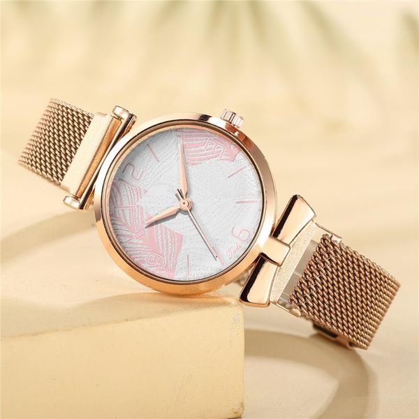 2020 rebirth ladies rose gold women's watch mesh strap watches for women female clock fashion reloj muje, Slivery;brown
2020 rebirth ladies rose gold women's watch mesh strap watches for women female clock fashion reloj muje, Slivery;brown