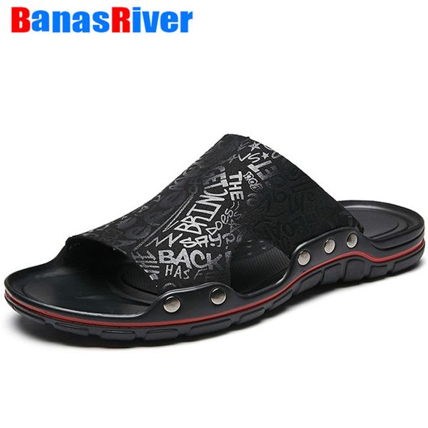 new summer footwear outside flats men microfiber leather slippers casual shoes slides sliders slide 2020 mais vendidos dropship, Black
new summer footwear outside flats men microfiber leather slippers casual shoes slides sliders slide 2020 mais vendidos dropship, Black