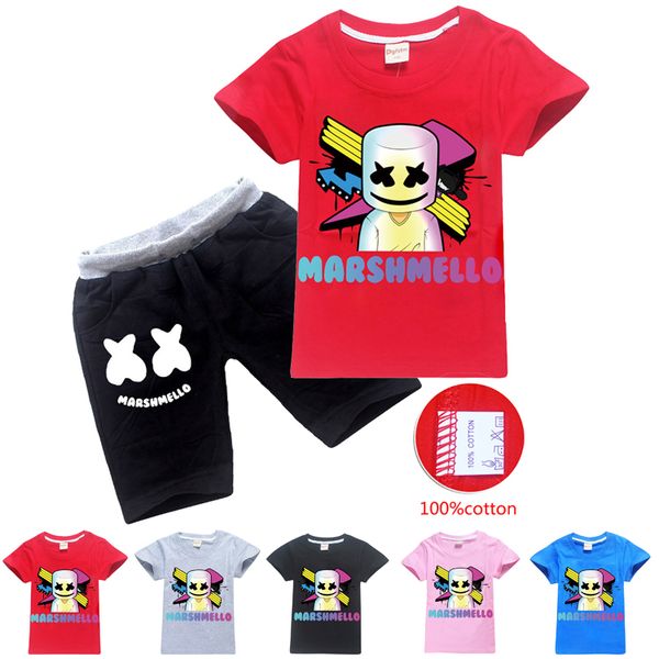 dj marshmello printed kids clothing sets 100% cotton 6-14y boys girls t shirt + pants 2 piece sets kids designer clothes ss76, White
dj marshmello printed kids clothing sets 100% cotton 6-14y boys girls t shirt + pants 2 piece sets kids designer clothes ss76, White