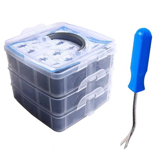 625pcs автомобилей нажмите стопорные зажимы пластиковые крепеж kit auto push-pin заклепки установить нейлон бампер fender заклепки зажимы об
625pcs автомобилей нажмите стопорные зажимы пластиковые крепеж kit auto push-pin заклепки установить нейлон бампер fender заклепки зажимы об