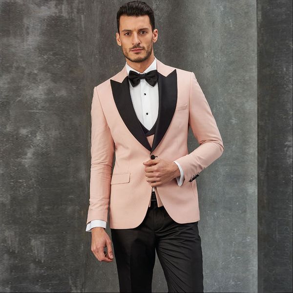 new arrival one button mens prom suits peaked lapel wedding suits for men tuxedos three pieces blazers jacket + pants + vest, Black;gray
new arrival one button mens prom suits peaked lapel wedding suits for men tuxedos three pieces blazers jacket + pants + vest, Black;gray