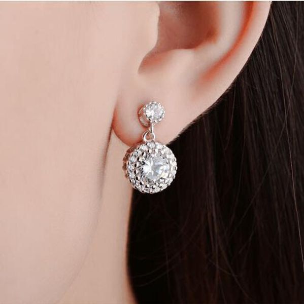 agood silver plated earrings stud for women bling bling rhinestone earring rose gold jewelry, Golden;silver
agood silver plated earrings stud for women bling bling rhinestone earring rose gold jewelry, Golden;silver