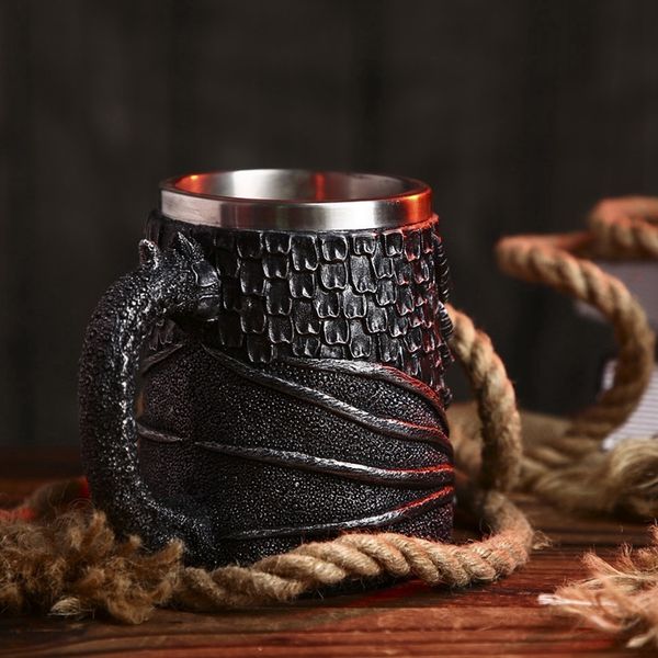 3d retro creative double drinking cup resin stainless steel beer mug skull coffee cup creative tea mug pub bar decoration resin
3d retro creative double drinking cup resin stainless steel beer mug skull coffee cup creative tea mug pub bar decoration resin