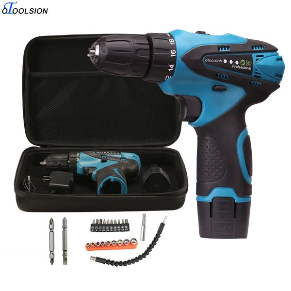 18+1 torque 12v electric screwdriver 1600 rpm lithium cordless drill electric drill power power tools sets with bits
18+1 torque 12v electric screwdriver 1600 rpm lithium cordless drill electric drill power power tools sets with bits