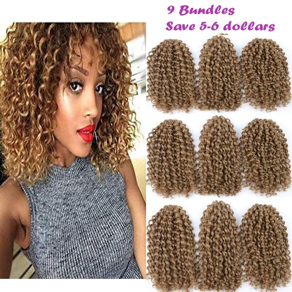 горящие продажи! вязание крючком marlybob hair 8 дюймов синтетические вязаные косы, Black
горящие продажи! вязание крючком marlybob hair 8 дюймов синтетические вязаные косы, Black