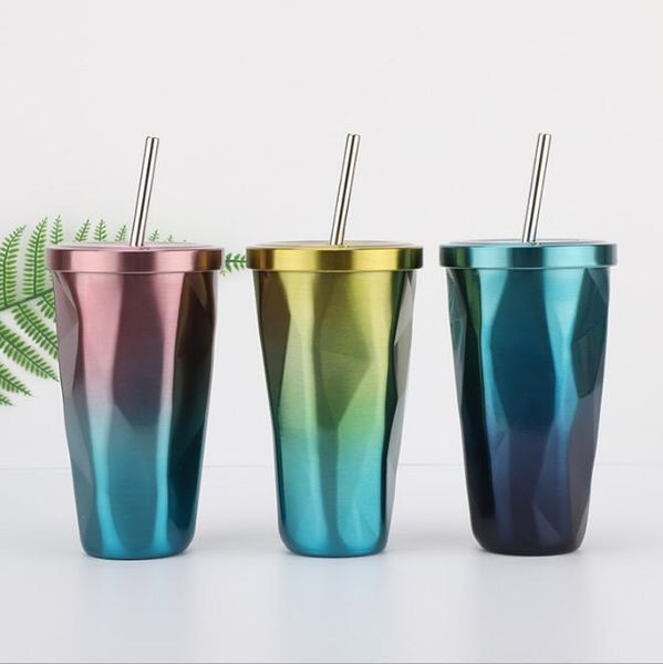 magnificent color straw cup 500ml inside and outside 304 stainless steel diamond thermostat cup gradient belt straw h198
magnificent color straw cup 500ml inside and outside 304 stainless steel diamond thermostat cup gradient belt straw h198