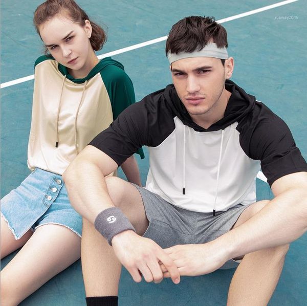 color youth fresh tshirts fashion new summer lovers clothing tennis sport hooded couple clothes contrast, White
color youth fresh tshirts fashion new summer lovers clothing tennis sport hooded couple clothes contrast, White