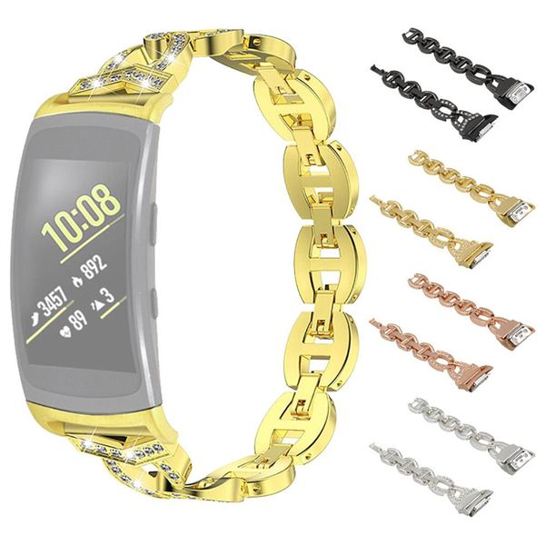 stainless chain bracelet smart watch band strap for samsung gear fit 2/ fit 2pro luxury fashion band gift for friend, Black;brown
stainless chain bracelet smart watch band strap for samsung gear fit 2/ fit 2pro luxury fashion band gift for friend, Black;brown