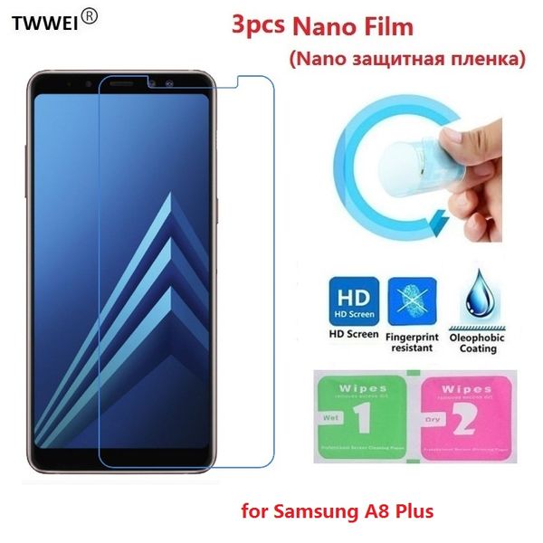 3x nano soft film screen protector for samsung galaxy a70 a8 a8s a80 plus 2018 phone cover film on a8 a8s plus 2018 not glass
3x nano soft film screen protector for samsung galaxy a70 a8 a8s a80 plus 2018 phone cover film on a8 a8s plus 2018 not glass