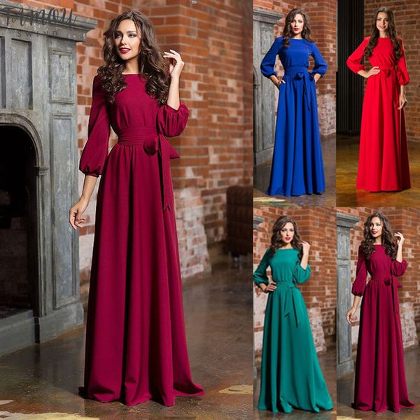elegant women dress autumn casual loose plus size dresses high waist crew neck solid long sleeve bow dress for office lady, Black;gray
elegant women dress autumn casual loose plus size dresses high waist crew neck solid long sleeve bow dress for office lady, Black;gray