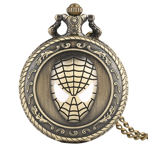 retro handmade carving 3d spider man quartz pocket watch exquisite style gifts for boy kids friends fans, Slivery;golden
retro handmade carving 3d spider man quartz pocket watch exquisite style gifts for boy kids friends fans, Slivery;golden