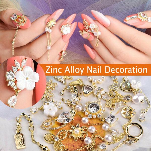 zircon glitter nail drill nails 3d metal nail art decoration jewelry slices golden art diy tips, Silver;gold
zircon glitter nail drill nails 3d metal nail art decoration jewelry slices golden art diy tips, Silver;gold