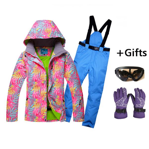 2017 new women wear-resisting skiing jackets and pants snowboard sets thick warm waterproof windproof winter female ski suit
2017 new women wear-resisting skiing jackets and pants snowboard sets thick warm waterproof windproof winter female ski suit