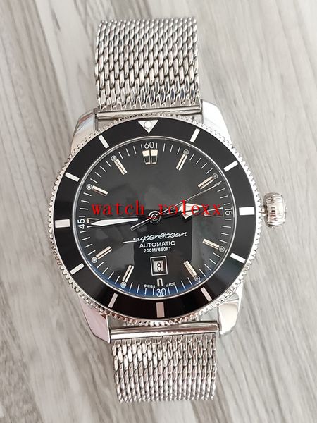 luxry super ocean heritage 46mm a1732124|ba61|154a black dial japan miyota automatic mens watch ceramic bezel stainless steel band watches, Slivery;brown
luxry super ocean heritage 46mm a1732124|ba61|154a black dial japan miyota automatic mens watch ceramic bezel stainless steel band watches, Slivery;brown