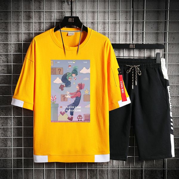 high-q унисекс аниме my hero academia deku all might pure cotton t-shirt tee midoriya izuku punk rock свободные короткие брюки наборы, Gray
high-q унисекс аниме my hero academia deku all might pure cotton t-shirt tee midoriya izuku punk rock свободные короткие брюки наборы, Gray