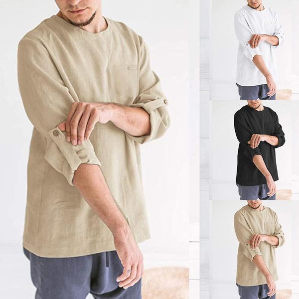 new 2020 summer men's baggy cotton linen solid multi-pocket short sleeve turn-down collar shirts hawaiian shirt camisa masculina, White;black
new 2020 summer men's baggy cotton linen solid multi-pocket short sleeve turn-down collar shirts hawaiian shirt camisa masculina, White;black