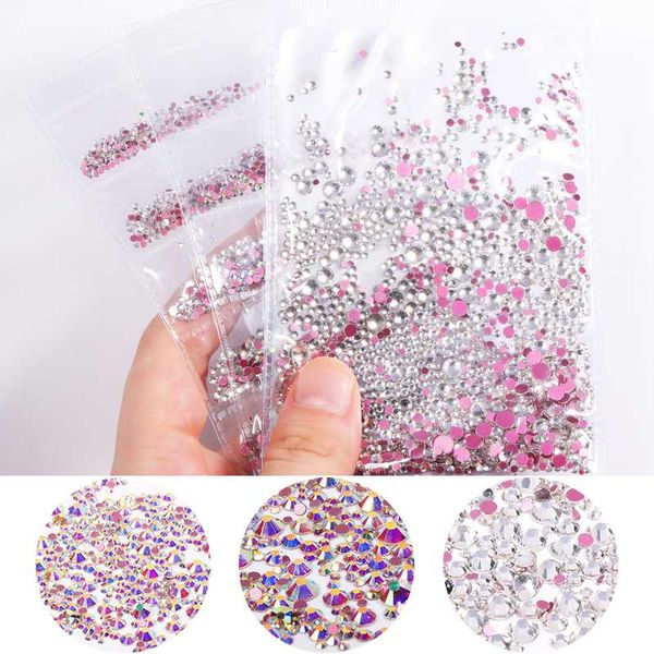 1 box flat back nail rhinestones stones 3d nail art decorations mixed size studs colorful accessories diy designs, Silver;gold
1 box flat back nail rhinestones stones 3d nail art decorations mixed size studs colorful accessories diy designs, Silver;gold