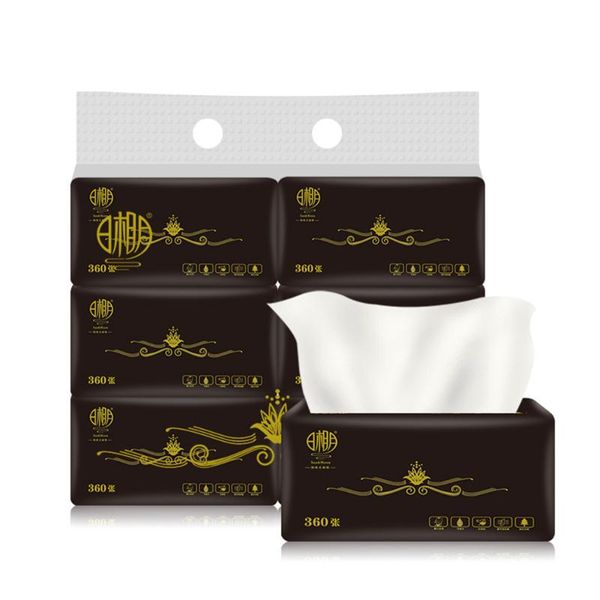 6packs natural wood pulp household napkins 3-layer toilet paper towels skin-friendly facial tissues
6packs natural wood pulp household napkins 3-layer toilet paper towels skin-friendly facial tissues