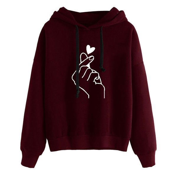 korean fashion women hoodie sweatshirts heart finger pattern long sleeve casual loose pullover kawaii hooded kpop clothes, Black
korean fashion women hoodie sweatshirts heart finger pattern long sleeve casual loose pullover kawaii hooded kpop clothes, Black