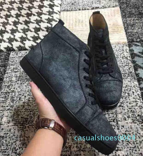italy design red bottom veau velours sneaker high lace-up shoes men sneaker red rubber sole grey suede men flat orlato rantus ac04, Black
italy design red bottom veau velours sneaker high lace-up shoes men sneaker red rubber sole grey suede men flat orlato rantus ac04, Black