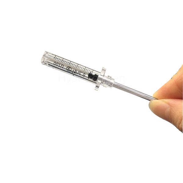 Hyaluron Pen Ampoule / disposable plastic adapter 0.3ml for hyaluronic acid pen / high pressure Hyaluron Gun
Hyaluron Pen Ampoule / disposable plastic adapter 0.3ml for hyaluronic acid pen / high pressure Hyaluron Gun