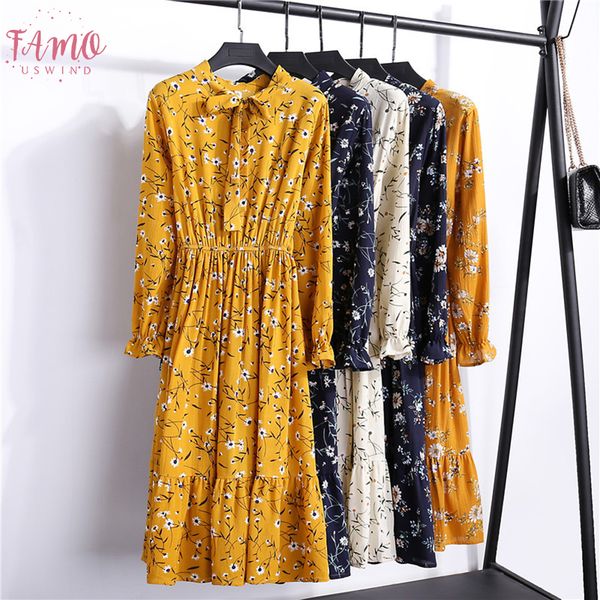 chiffon high waist elastic bow party dress a line women dress full sleeve autumn flower print floral bohemian midi dress female, Black;gray
chiffon high waist elastic bow party dress a line women dress full sleeve autumn flower print floral bohemian midi dress female, Black;gray