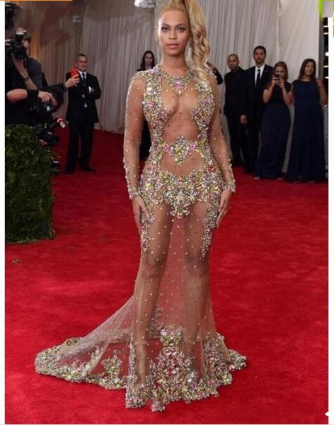 2019 beyonce met ball red carpet dresses nude naked celebrity gown see through formal wear sweep train backless sheer beaded evening dress, Black;red
2019 beyonce met ball red carpet dresses nude naked celebrity gown see through formal wear sweep train backless sheer beaded evening dress, Black;red