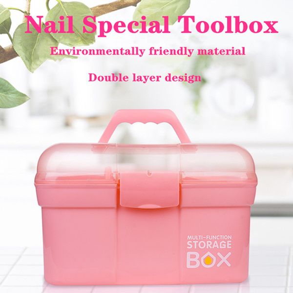 1pc nail tool storage box large capacity toolbox can be placed in the ptherapy machine portable double-layer compartment
1pc nail tool storage box large capacity toolbox can be placed in the ptherapy machine portable double-layer compartment