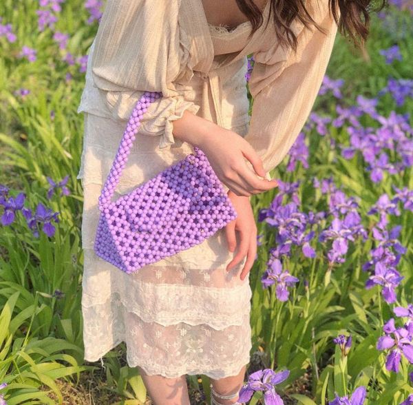 2020 woman beaded hand bag purses and handbags pearl braided underarm baguette bag pearl sac a main femme
2020 woman beaded hand bag purses and handbags pearl braided underarm baguette bag pearl sac a main femme