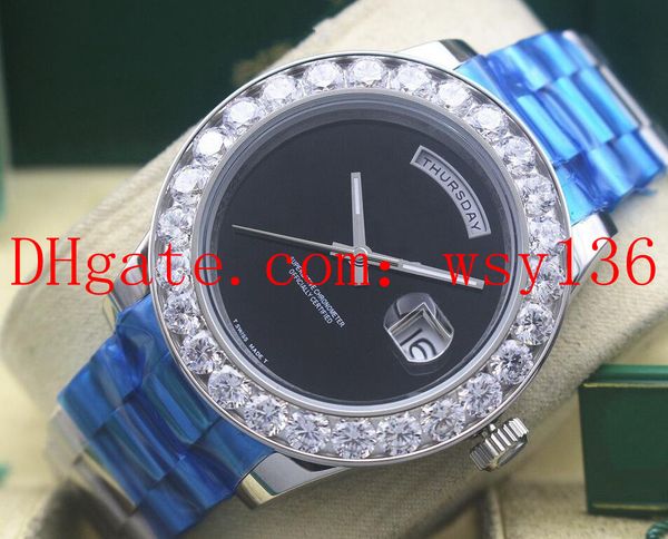 luxury stainless steel black onyx dial 118208 day date automatic movement men's watch diamond men's casual watches, Slivery;brown
luxury stainless steel black onyx dial 118208 day date automatic movement men's watch diamond men's casual watches, Slivery;brown