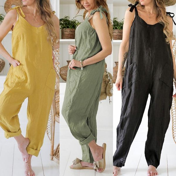 women's jumpsuit clothes casual baggy loose playsuit dungarees overalls pocket rompers solid color beach holiday summer ladies, Black;white
women's jumpsuit clothes casual baggy loose playsuit dungarees overalls pocket rompers solid color beach holiday summer ladies, Black;white