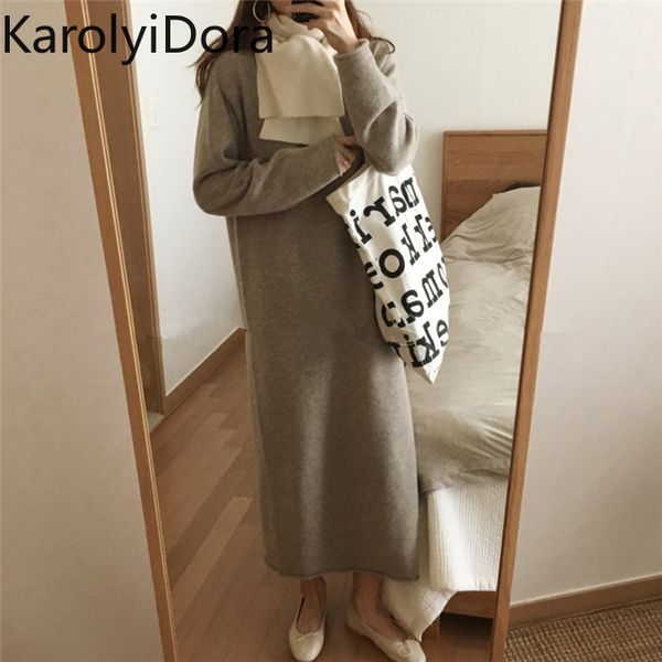 теплый свитер женщины осень платье зима длинный свитер вязаные платья длинные свободные макси негабаритных леди платья bodycon халат vestido, Black;gray
теплый свитер женщины осень платье зима длинный свитер вязаные платья длинные свободные макси негабаритных леди платья bodycon халат vestido, Black;gray