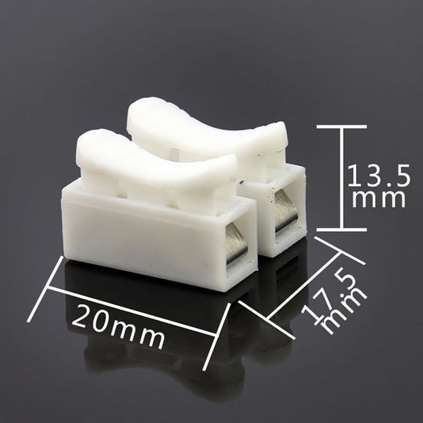 50pcs spring wire connectors electrical cable clamp terminal block connector led strip light wire quick connecting
50pcs spring wire connectors electrical cable clamp terminal block connector led strip light wire quick connecting