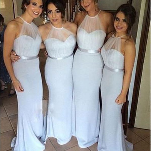 jewel mermaid long bridesmaids dresses 2021 sleeveless sweep train vestidos de bridesmaid party gowns customize honor of maid cheap, White;pink
jewel mermaid long bridesmaids dresses 2021 sleeveless sweep train vestidos de bridesmaid party gowns customize honor of maid cheap, White;pink