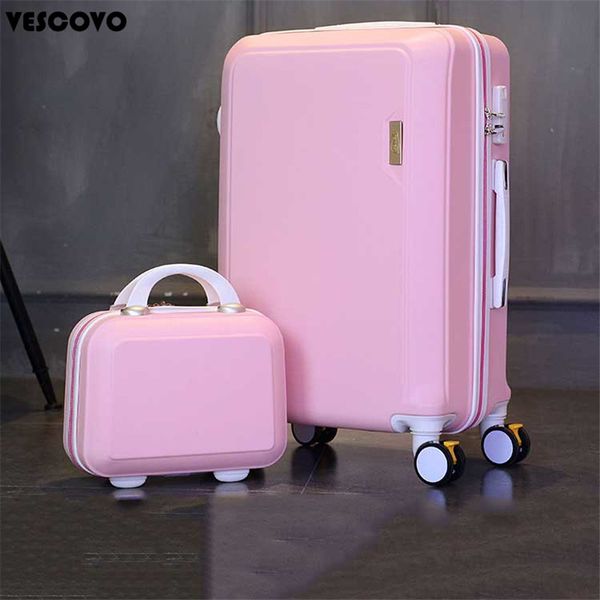 vescovo 20"22"24"26inch retro rolling luggage set with cosmetic bag students wheels women carry on trolley travel suitcase
vescovo 20"22"24"26inch retro rolling luggage set with cosmetic bag students wheels women carry on trolley travel suitcase