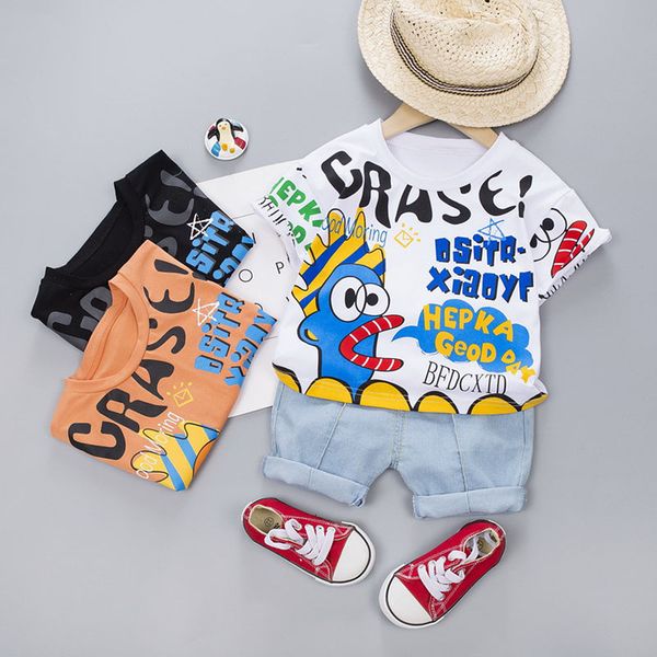 summer toddler baby boys girls clothing sets cartton t shirt denim shorts kids children casual infant clothes suits for 1-4years, White
summer toddler baby boys girls clothing sets cartton t shirt denim shorts kids children casual infant clothes suits for 1-4years, White