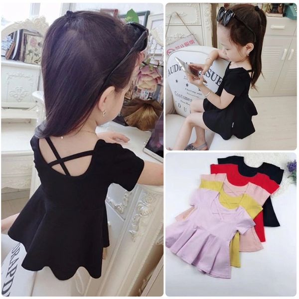 summer short sleeve tutu dress pleated baby cotton princess dress girls cross backless vestidos shirt toddler 2 to 8 yrs, Red;yellow
summer short sleeve tutu dress pleated baby cotton princess dress girls cross backless vestidos shirt toddler 2 to 8 yrs, Red;yellow