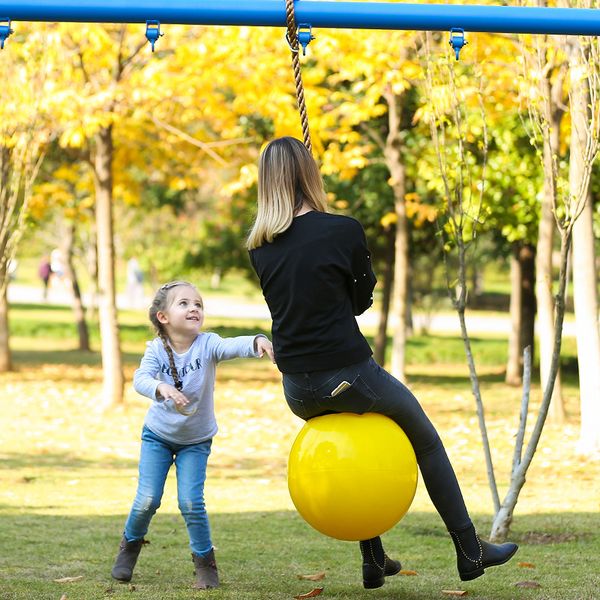 large swing ball kindergarten playground swing outdoor indoor children adults gym with thick rope
large swing ball kindergarten playground swing outdoor indoor children adults gym with thick rope