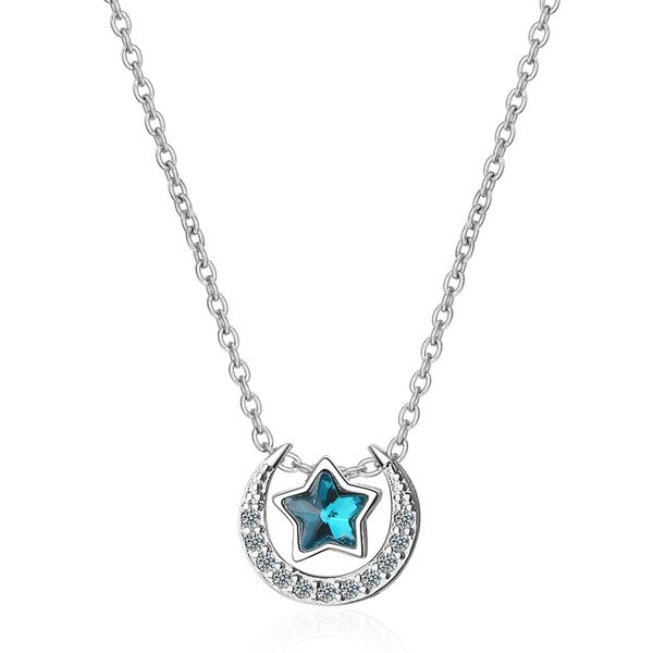 shining zircon moon star pendant necklace for women jewelry trendy 925 sterling silver necklace female party accessories girls
shining zircon moon star pendant necklace for women jewelry trendy 925 sterling silver necklace female party accessories girls