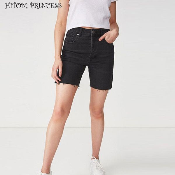 hitom princess summer high waist shorts women denim short jeans woman stretch skinny classic vintage short feminino, White;black
hitom princess summer high waist shorts women denim short jeans woman stretch skinny classic vintage short feminino, White;black