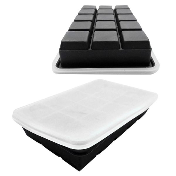 15 hole square silicone ice tray an ice tray with a lid low carbon environment-friendly ice tray with heat and oil resistance
15 hole square silicone ice tray an ice tray with a lid low carbon environment-friendly ice tray with heat and oil resistance