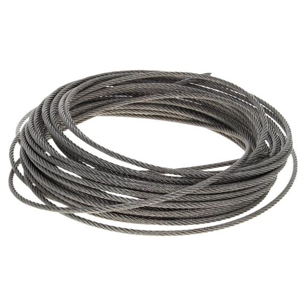 3~6mm diameter steel wire cable 304-stainless-steel flexible wire rope 1.7~12m long soft lifting cable 1pcs
3~6mm diameter steel wire cable 304-stainless-steel flexible wire rope 1.7~12m long soft lifting cable 1pcs