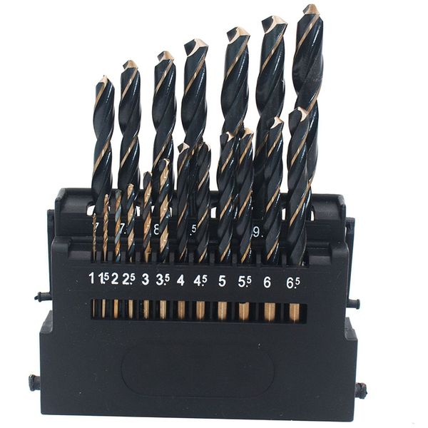 hss 6542 black тро хвоствик drill 19 шт набор сверел из нержавеющей стали mold сталь медь алюминий
hss 6542 black тро хвоствик drill 19 шт набор сверел из нержавеющей стали mold сталь медь алюминий