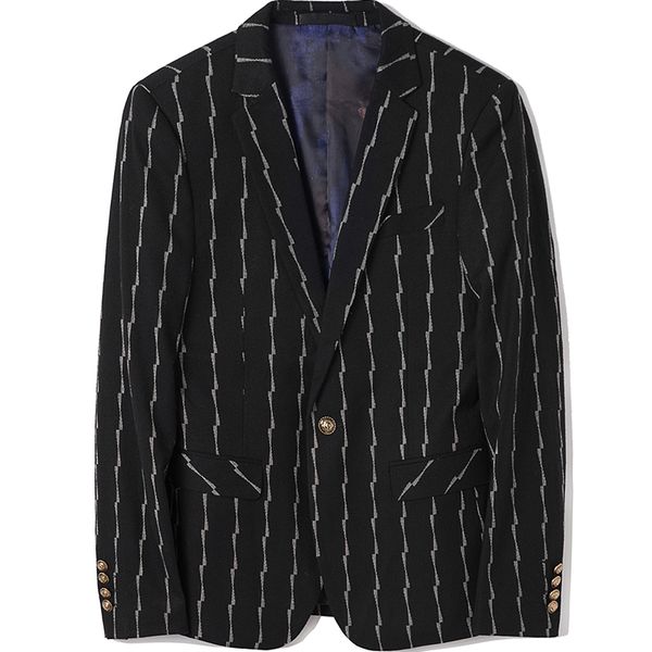 black mens suits blazers jacket men blazer coat slim fit asia size s m xl xxl xxxl stripe coats men, White;black
black mens suits blazers jacket men blazer coat slim fit asia size s m xl xxl xxxl stripe coats men, White;black