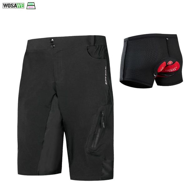 mountain bike shorts bicycle downhill short trousers men summer breathable quick dry mtb riding underwear gel cycling shorts, Black
mountain bike shorts bicycle downhill short trousers men summer breathable quick dry mtb riding underwear gel cycling shorts, Black