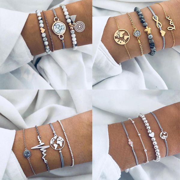 guvivi bohemian bracelets natural stone beads strand bracelet set 2019 new women fashion rope chain pulseras jewelry gift, Golden;silver
guvivi bohemian bracelets natural stone beads strand bracelet set 2019 new women fashion rope chain pulseras jewelry gift, Golden;silver
