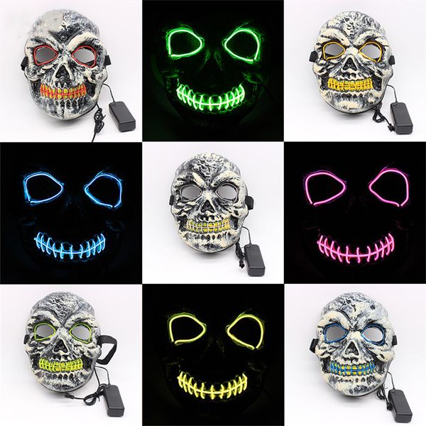 el wire halloween masks led horror party masquerade masks skull full face masks festival cosplay costume supplies glow in dark 7000
el wire halloween masks led horror party masquerade masks skull full face masks festival cosplay costume supplies glow in dark 7000