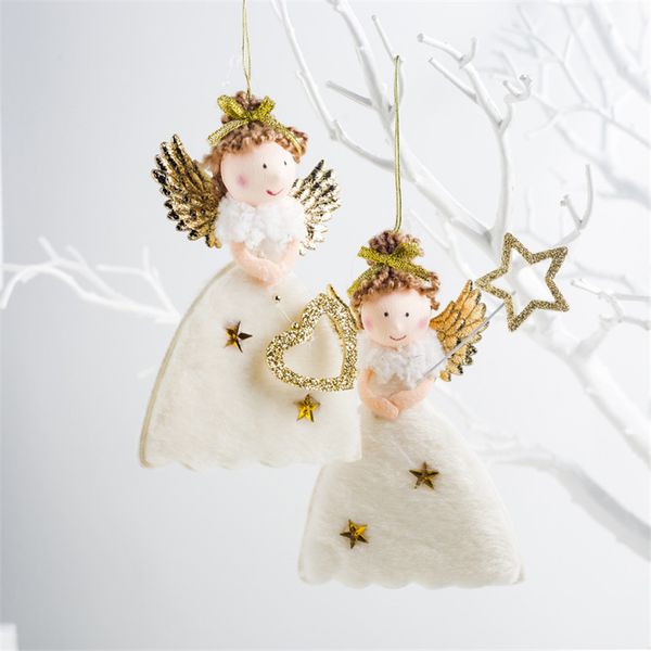 2020 christmas decoration for home toy ornaments angel plush doll fairy closet pendants christmas tree decoration 2pcs
2020 christmas decoration for home toy ornaments angel plush doll fairy closet pendants christmas tree decoration 2pcs