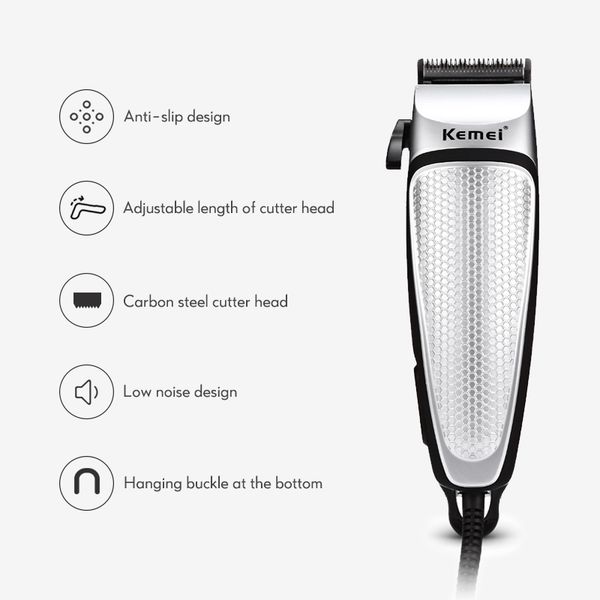 kemei km-4639 машинка для стрижки волос мужчин с низким уровнем шума бытовая стрижка шнуровой резки для бритья
kemei km-4639 машинка для стрижки волос мужчин с низким уровнем шума бытовая стрижка шнуровой резки для бритья