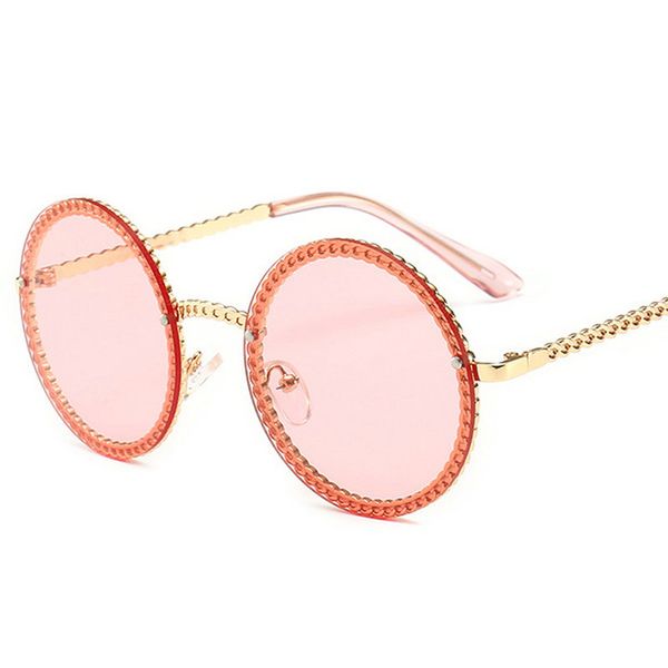 vintage round pearl sunglasses women oversized eyewear 2019 brown dark green rimless party sun glasses for female fml, White;black
vintage round pearl sunglasses women oversized eyewear 2019 brown dark green rimless party sun glasses for female fml, White;black